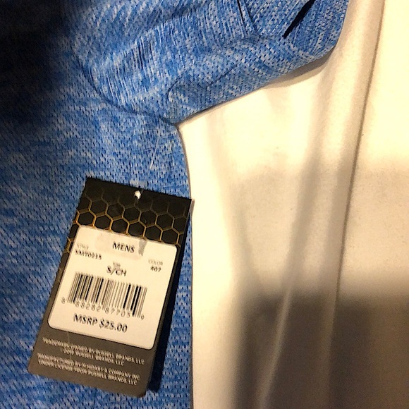 Blue spalding workout shirt brand new - Picture 2 of 2